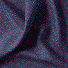 Printed Cotton GERARD Blue / Orange